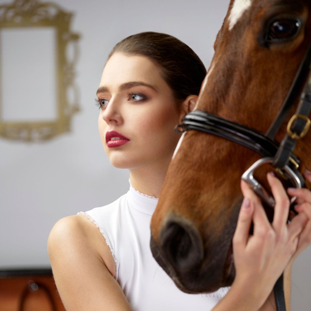 Reiten Turniershirt PRINCESS - Ärmellos - Cavalliera