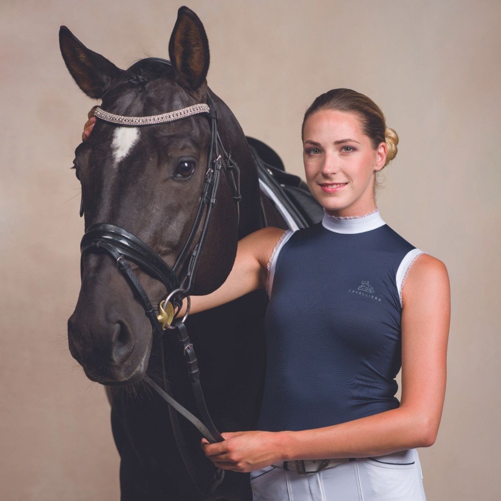 Reiten Turniershirt PRINCESS - Ärmellos - Cavalliera