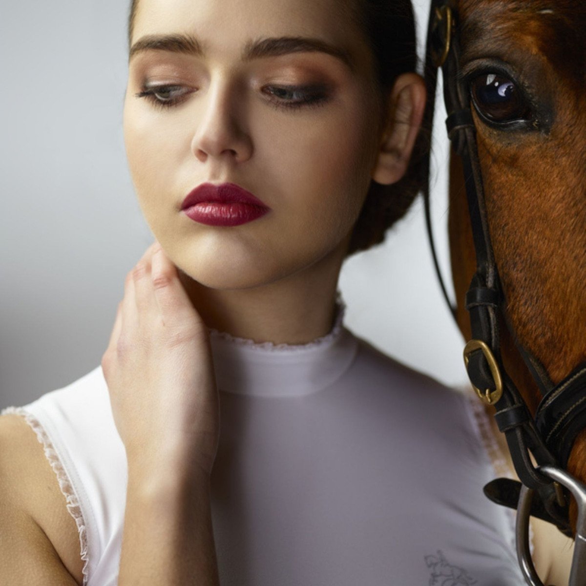 Riding Show Shirt PRINCESS - Sleeveless - Cavalliera