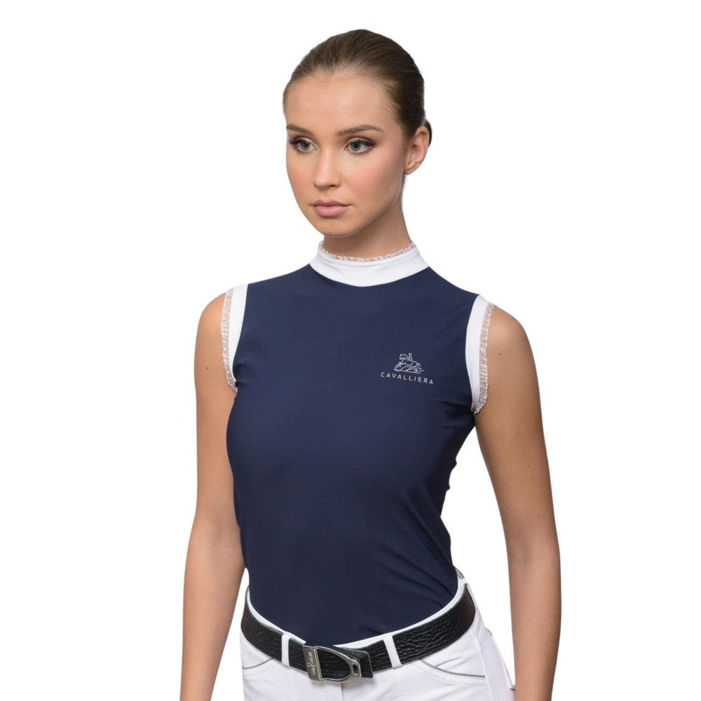 Riding Show Shirt PRINCESS - Sleeveless - Cavalliera