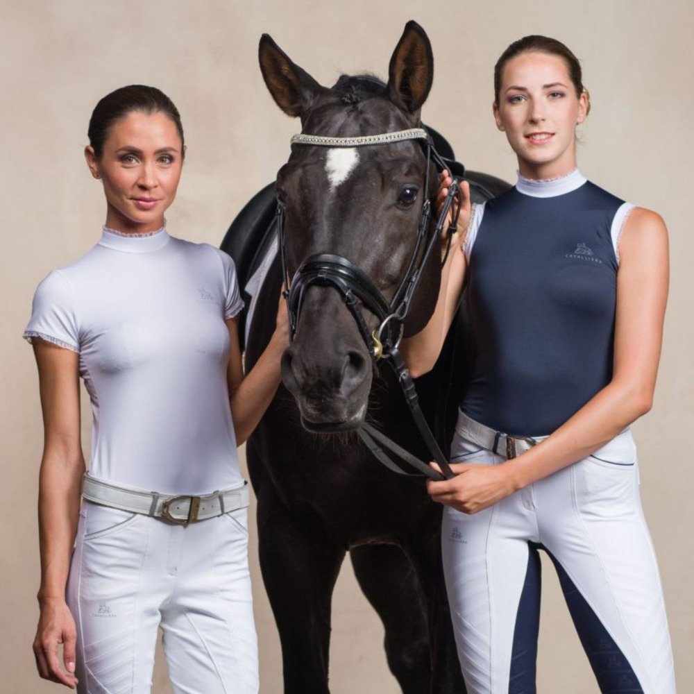 Reiten Turniershirt PRINCESS - Kurzarm - Cavalliera