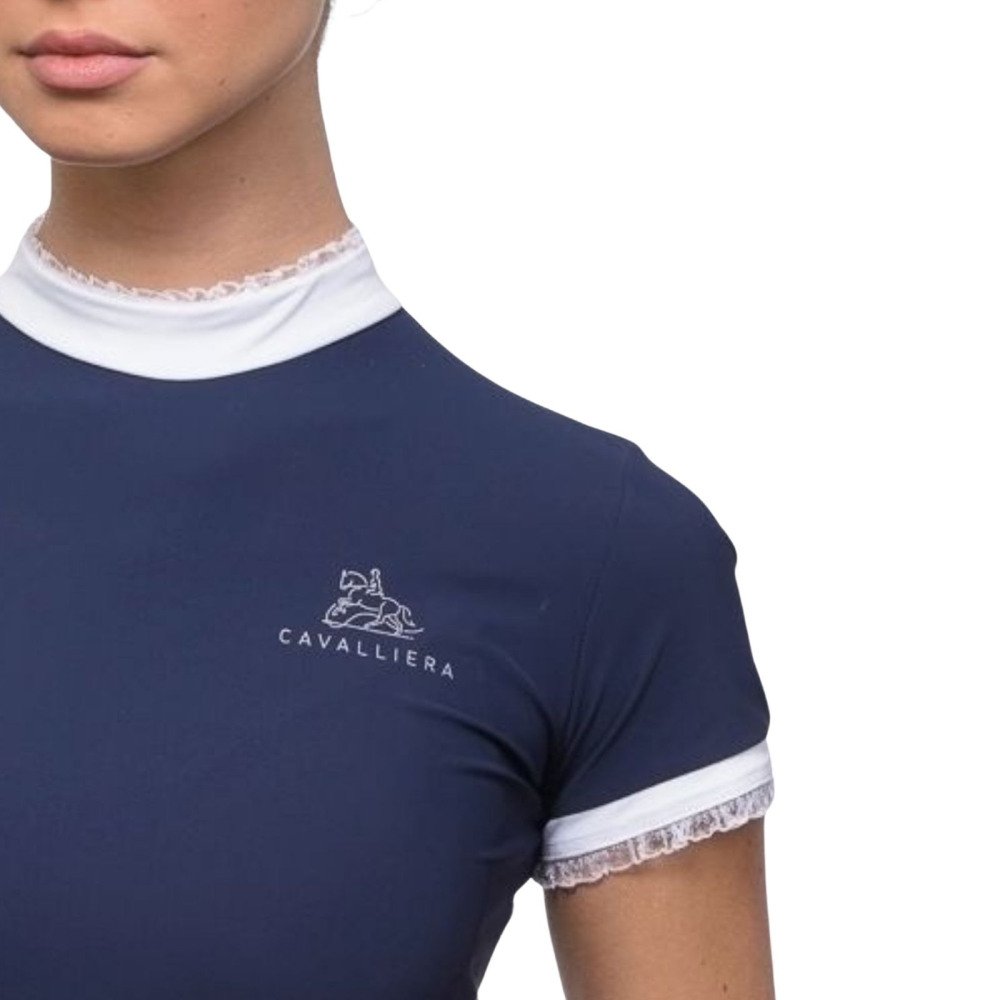 Reiten Turniershirt PRINCESS - Kurzarm - Cavalliera