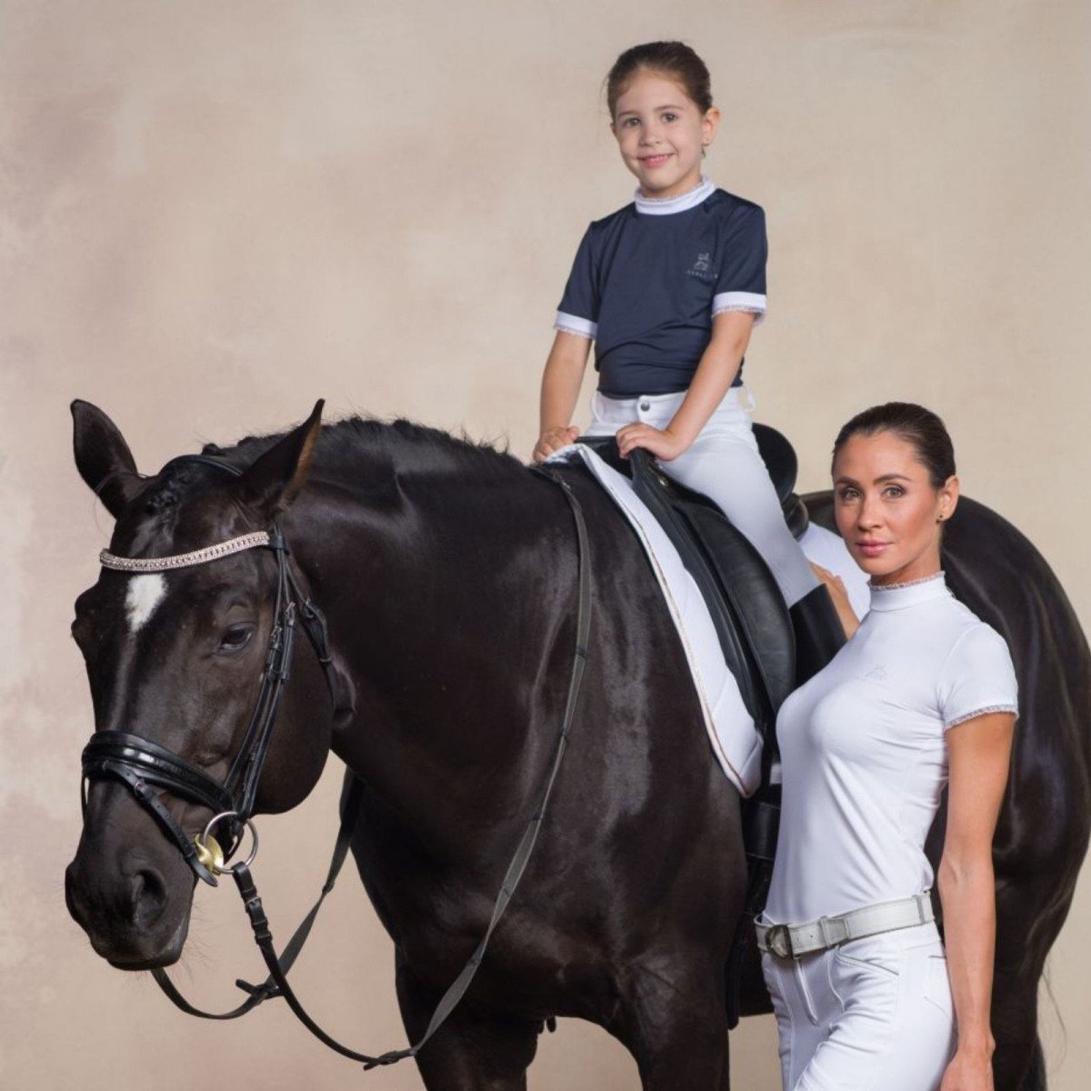 Lovas Versenying PRINCESS - Rövid Ujjú - Cavalliera