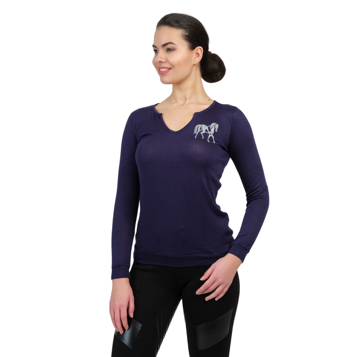 Riding Viscose Jersey Loose Sweater GRAND - Cavalliera