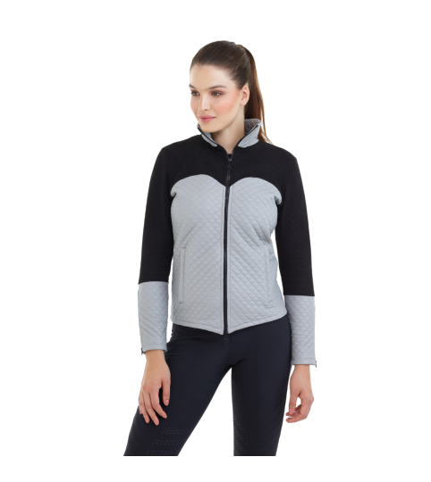 Riding Jacket with Waterproof and Suede Inserts - MAJESTY SUEDE