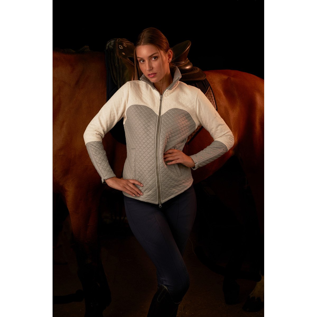 Lovas Kabát MAJESTY SUEDE- Waterproof and Suede Inserts - Cavalliera