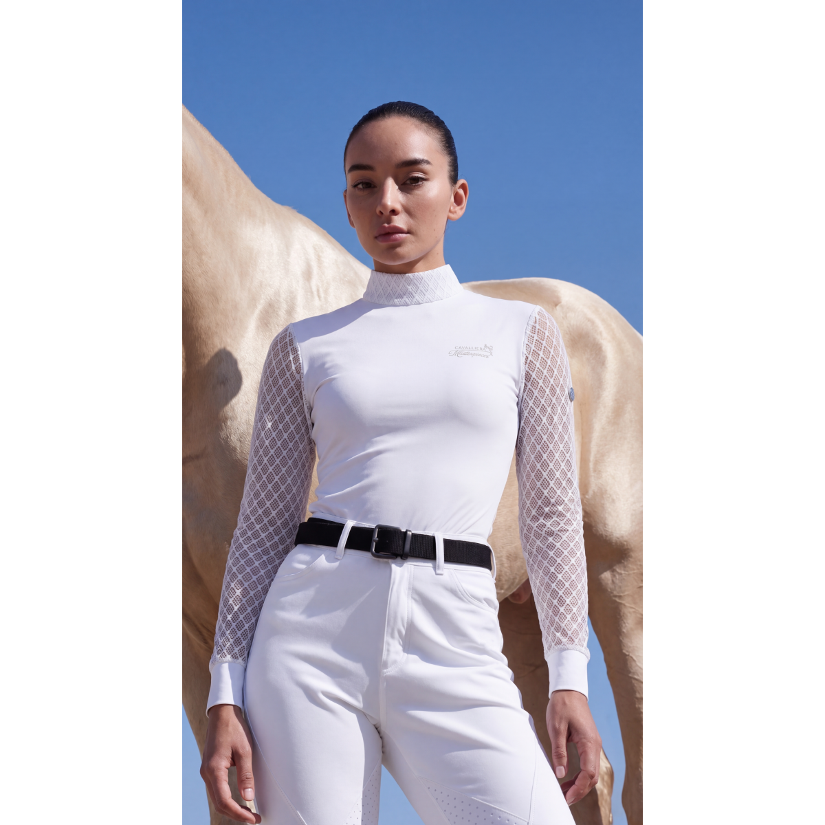 Cavalliera - Camiseta de concurso LUXE - manga larga