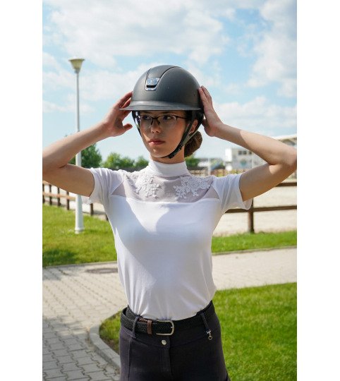Damen Turniershirt ETERNITY - Kurzarm, Funktions-Turnierbekleidung, Reitbekleidung