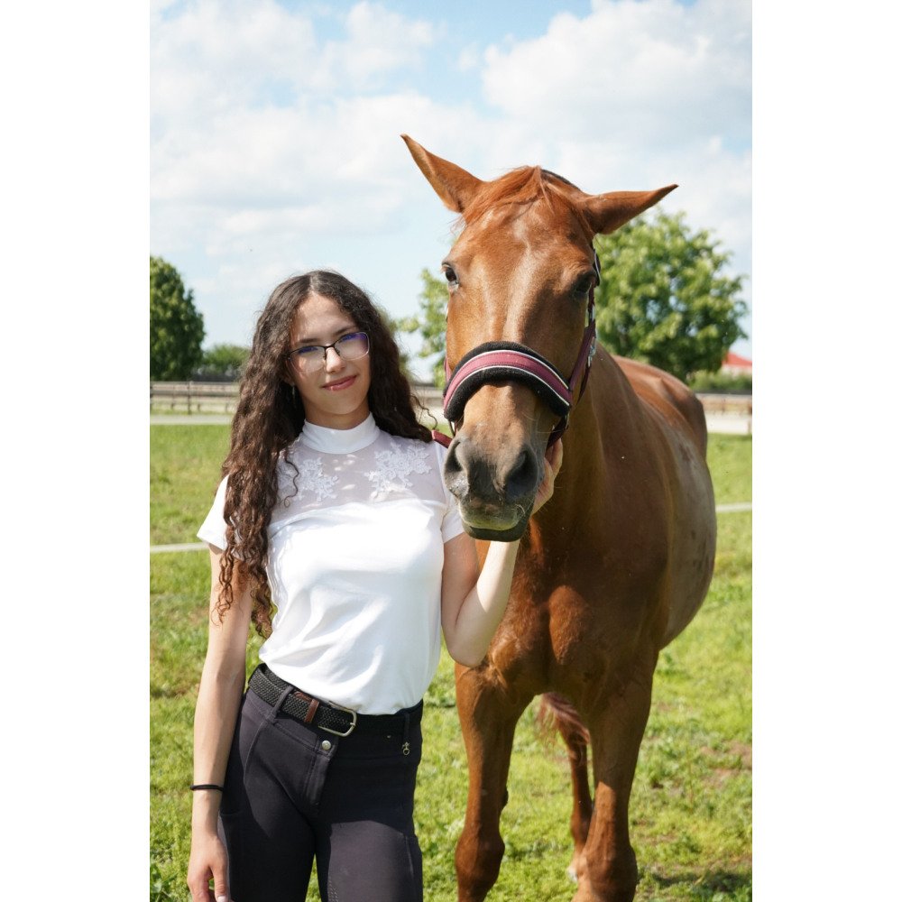 Cavalliera - Riding Show Shirt ETERNITY - short sleeve