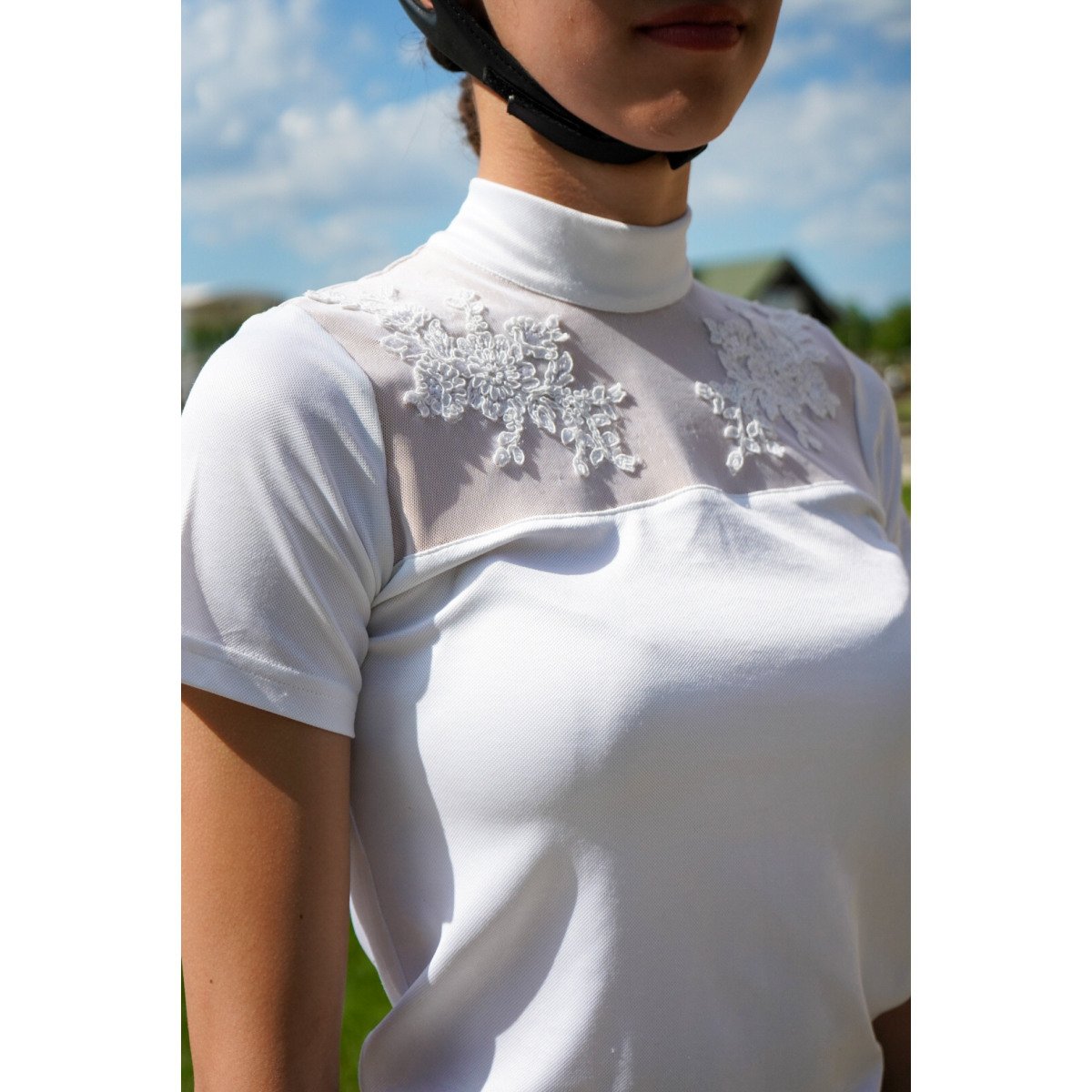 Cavalliera - Riding Show Shirt ETERNITY - short sleeve