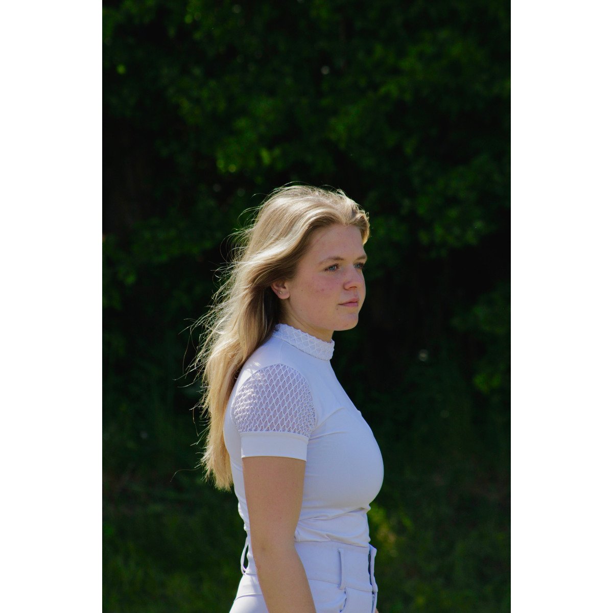 Cavalliera - Kurzarm-Turniershirt LUXE - Reitbekleidung