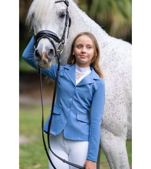 Chaqueta de concurso PURITY GLOW para niños - Equipación técnica SOFTSHELL para concurso