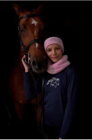 Ζεστό Κασκόλ Ιππασίας για Παιδιά - IVY, Ιππική Ενδυμασία