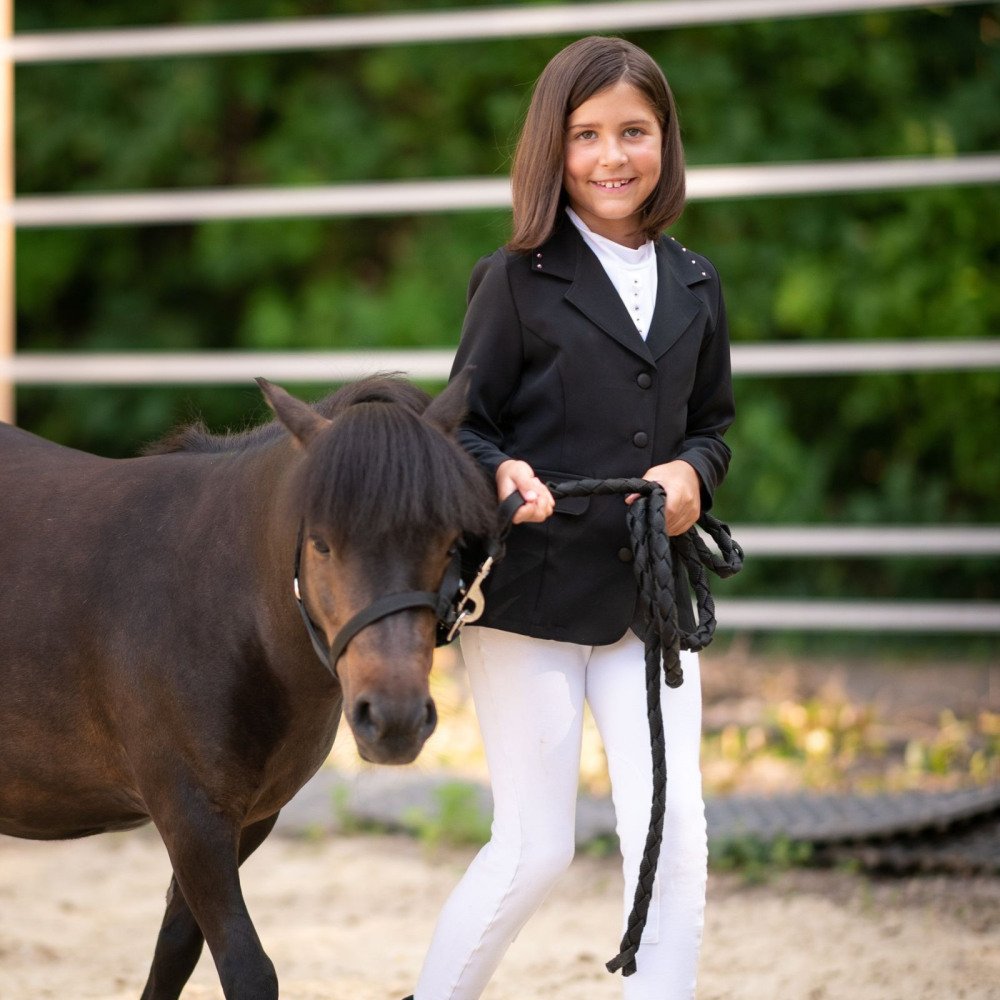 Cavalliera - Kid's Riding Show Jacket I LOVE CRYSTAL