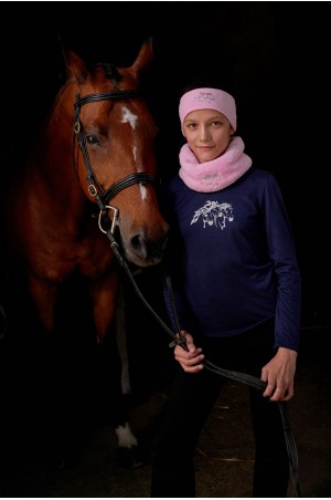 Μπλούζα Ιππασίας για Παιδιά Μακρυμάνικη - IVY, Ιππική Ενδυμασία