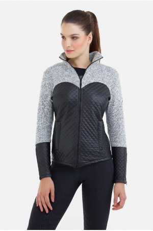 Μπουφάν Ιππασίας με Λεπτομέρειες Αδιάβροχου Υφάσματος - MAJESTY