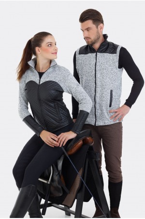 Μπουφάν Ιππασίας με Λεπτομέρειες Αδιάβροχου Υφάσματος - MAJESTY