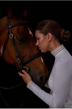 Μπλούζα Αγώνων BELLA LACE - Μακρυμάνικη, Τεχνική Ιππική Ενδυμασία