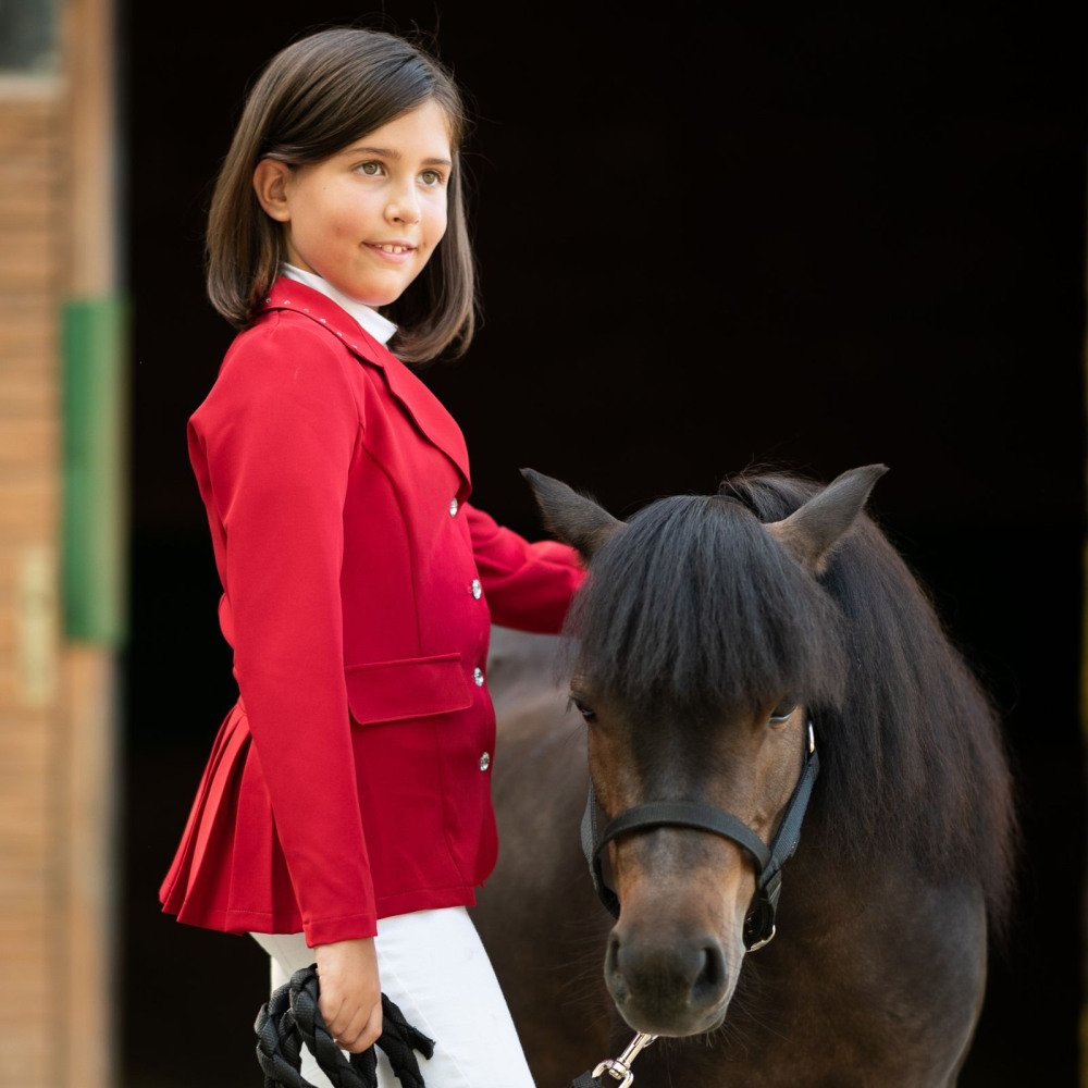 Cavalliera - Turnierjacke für Kinder I LOVE CRYSTAL