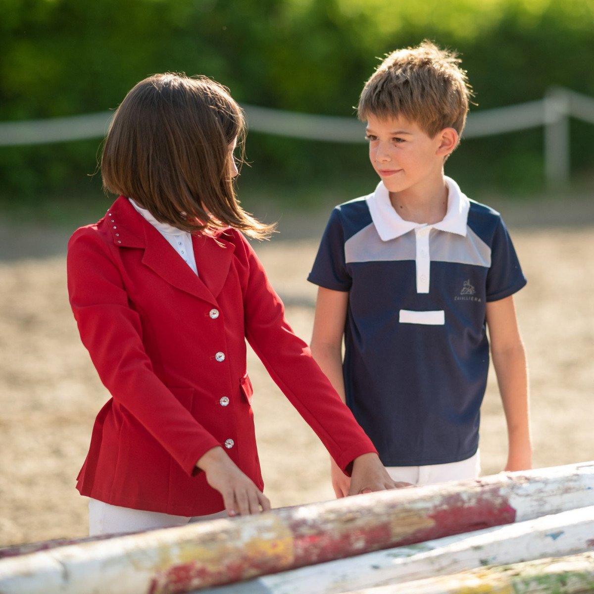 Cavalliera - Turnierjacke für Kinder I LOVE CRYSTAL