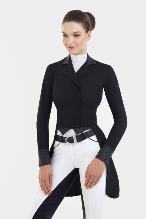 Dressage Tail Coat LUX - SECOND SKIN TECHNOLOGY, Softshell, Technical Equestrian Apparel