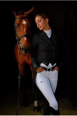 Dressage Tail Coat LUX - SECOND SKIN TECHNOLOGY, Softshell, Technical Equestrian Apparel