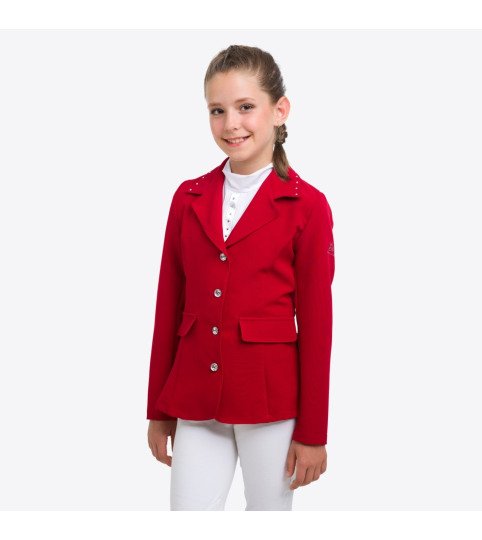 Kids Riding Show Jacket ILOVE CRYSTAL - Softshell, Technical Equestrian Show Apparel
