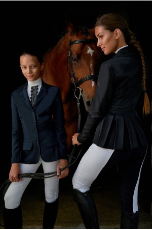Riding Show Jacket PURITY LACE - Cotton Based, Technical Equestrian Apparel