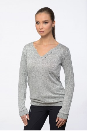 200-111130 Reiten Viscose Jersey Loose Sweater - CLASS, Reitsportbekleidung