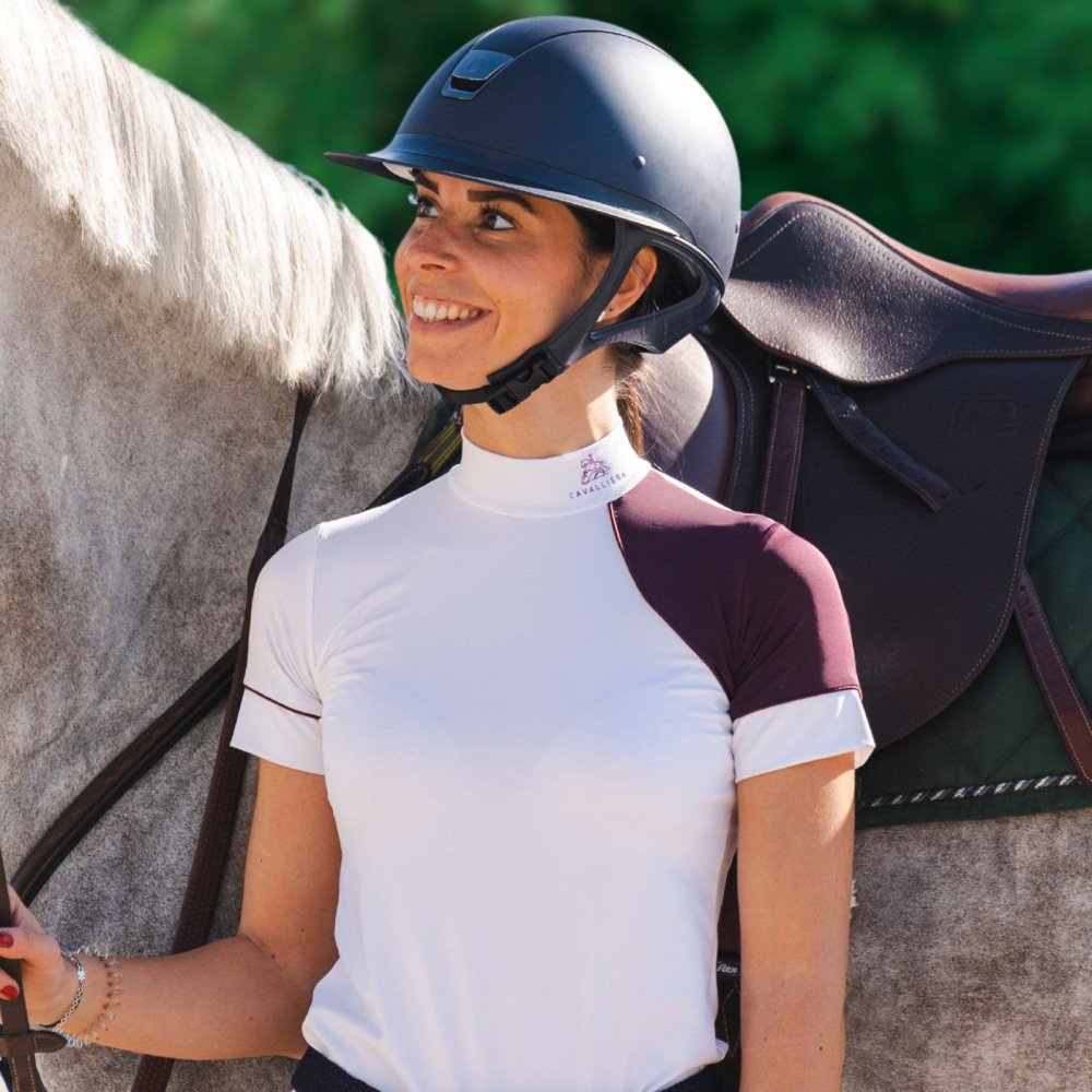 Cavalliera Riding Show Shirt SIMPLY DAME short for Equestrian Women