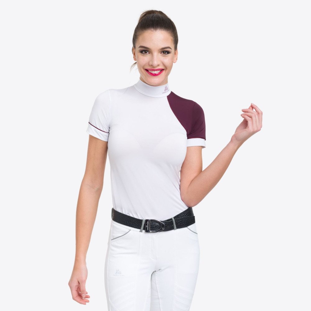 Cavalliera - Riding Show Shirt SIMPLY DAME - short sleeve