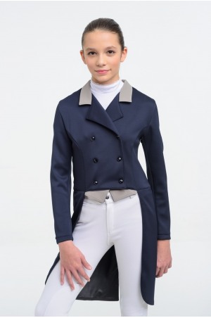 Dressage Tail Coat PASSION - SECOND SKIN TECHNOLOGY, Softshell, Technical Equestrian Apparel