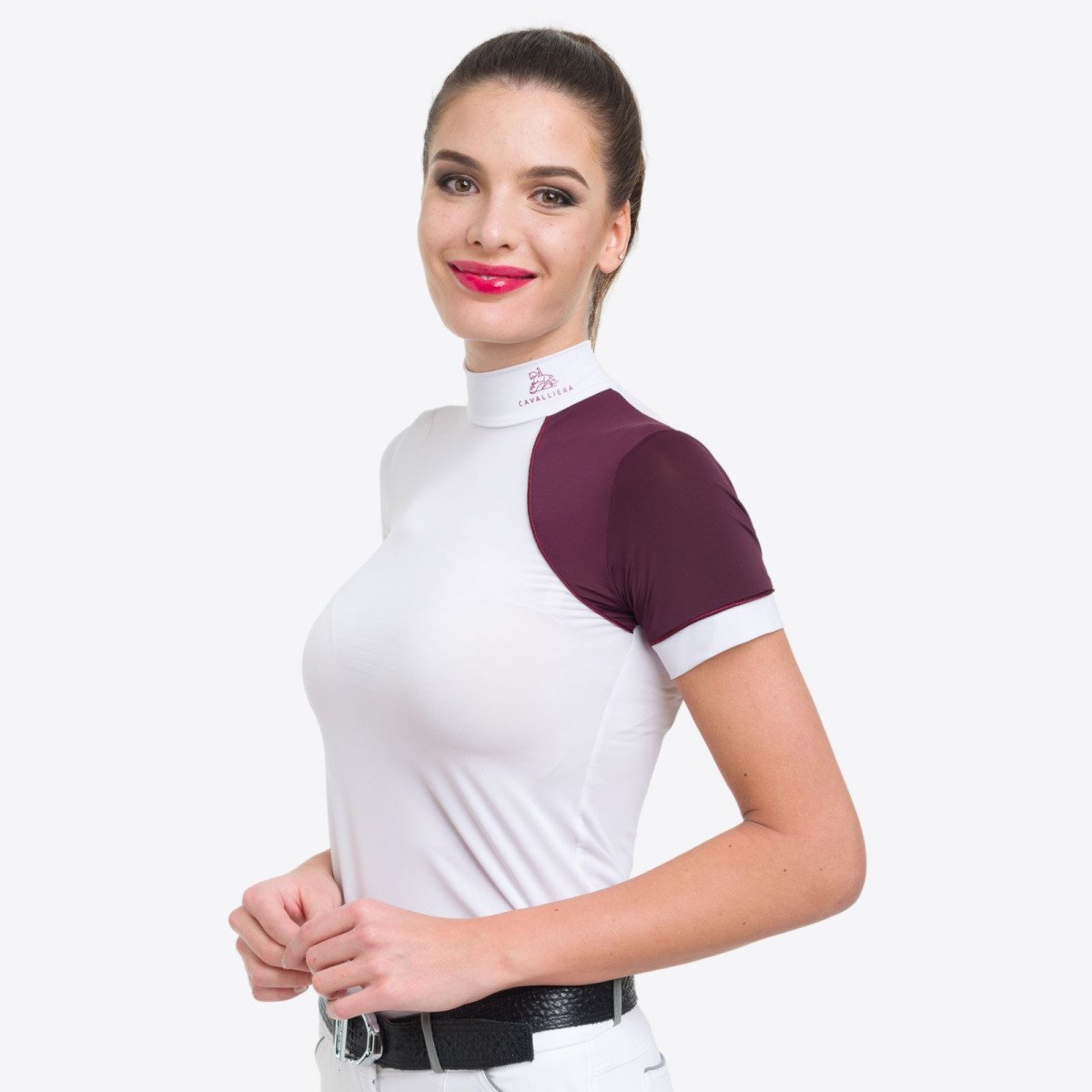 Cavalliera - Riding Show Shirt SIMPLY DAME - short sleeve