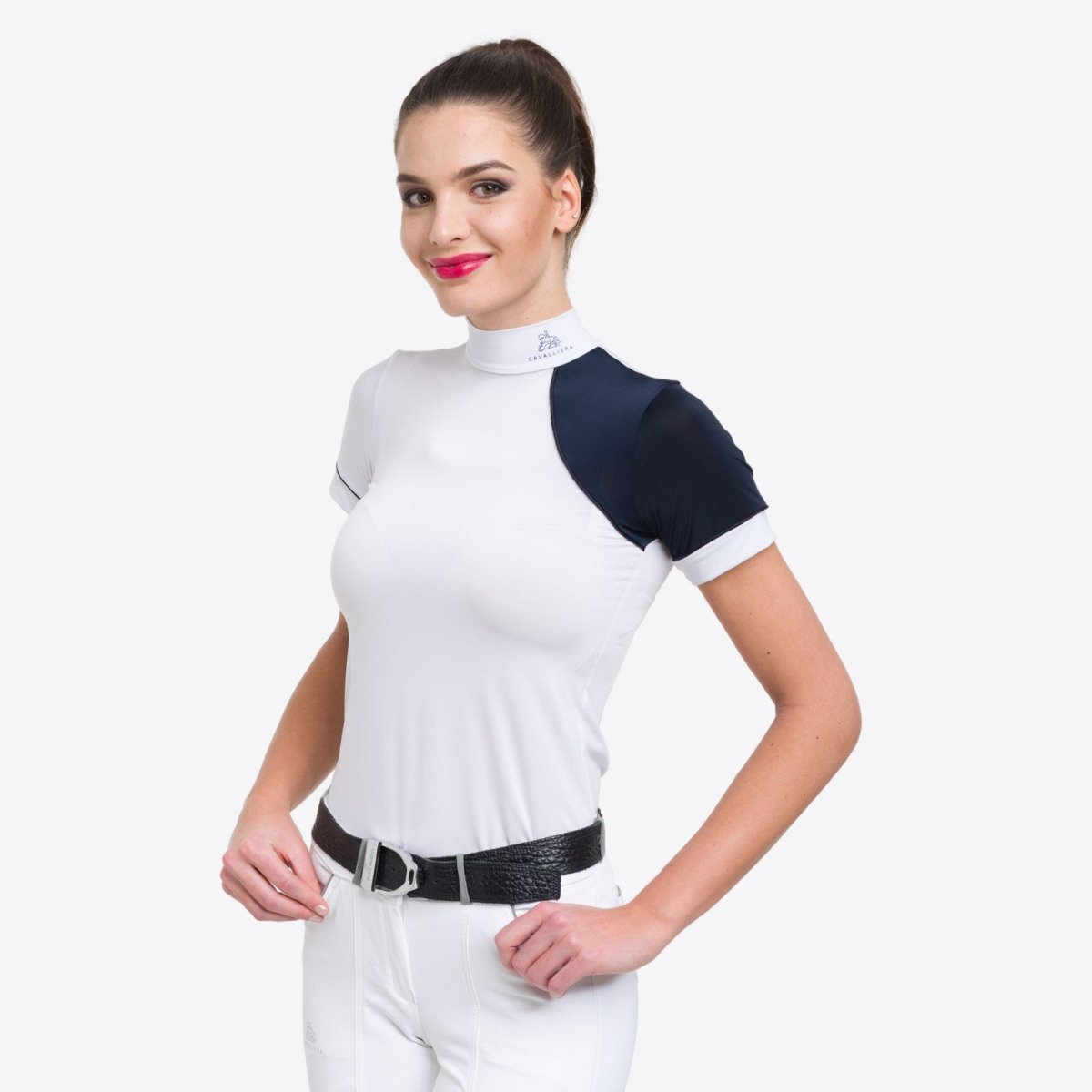 Cavalliera - Riding Show Shirt SIMPLY DAME - short sleeve