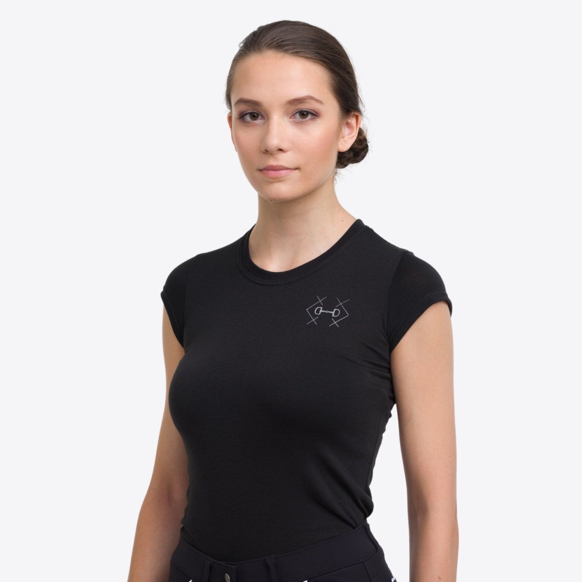 Cavalliera Riding T-Shirt BIT cotton, short sleeve, Equestrian Apparel