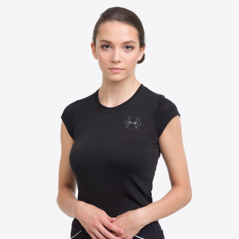 Cavalliera Riding T-Shirt BIT cotton, short sleeve, Equestrian Apparel