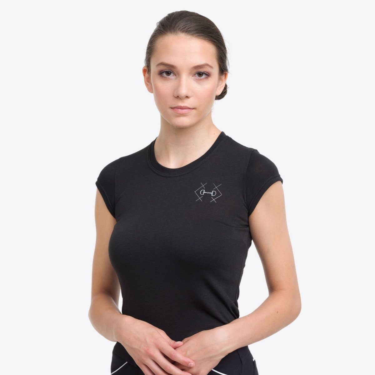Cavalliera Riding T-Shirt BIT cotton, short sleeve, Equestrian Apparel