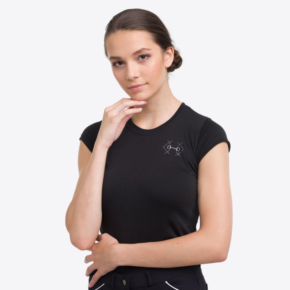 Cavalliera Riding T-Shirt BIT cotton, short sleeve, Equestrian Apparel