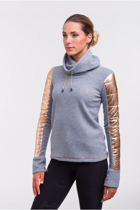 Riding Sweater - ROSE GOLD Technical Equestrian Apparel