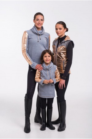 Riding Sweater - ROSE GOLD Technical Equestrian Apparel