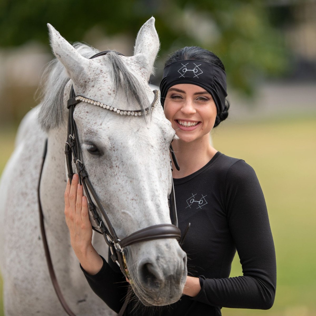 Cavalliera Riding T-Shirt BIT cotton, long sleeve, Equestrian Apparel