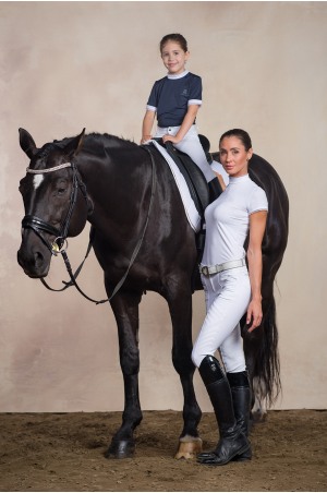 Riding Show Shirt PRINCESS - Short Sleeve, Technical Equestrian Apparel
