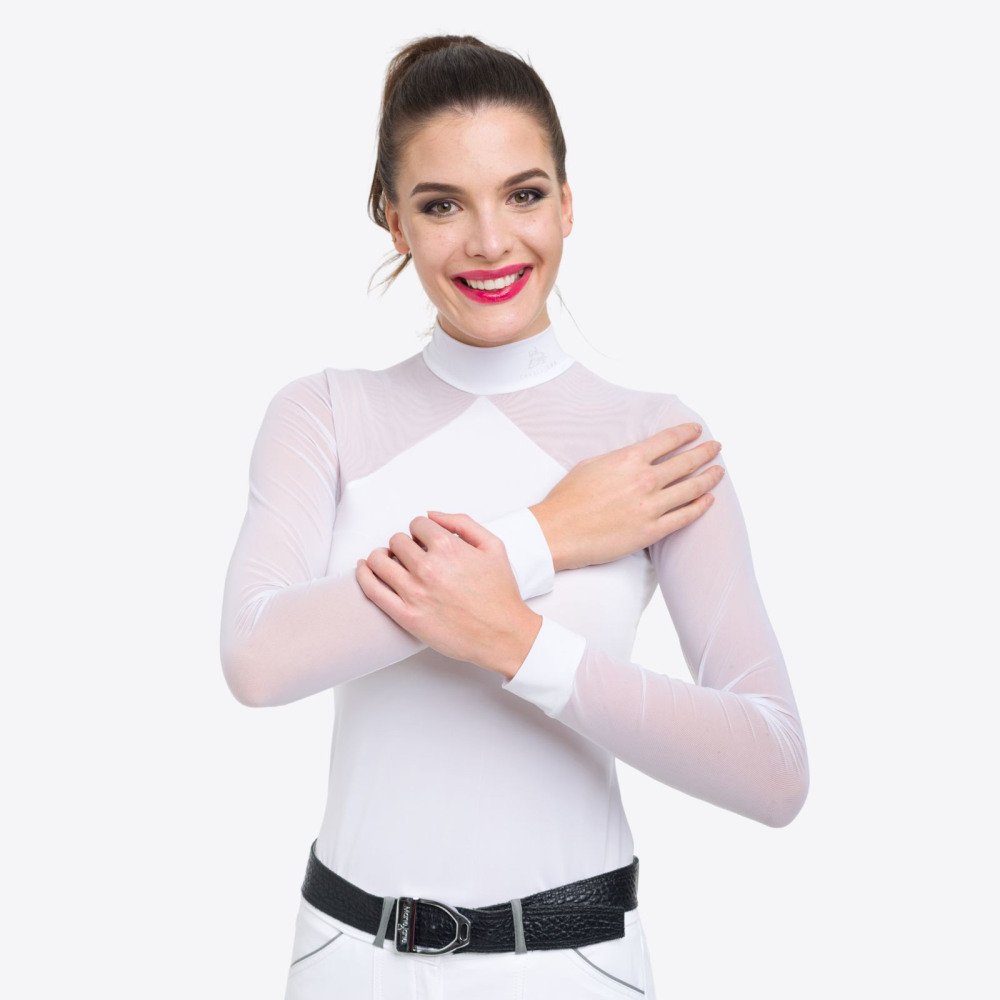 Cavalliera Riding Show Shirt MARIELLE long for Equestrian Women
