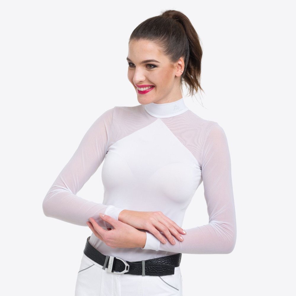 Cavalliera Riding Show Shirt MARIELLE long for Equestrian Women