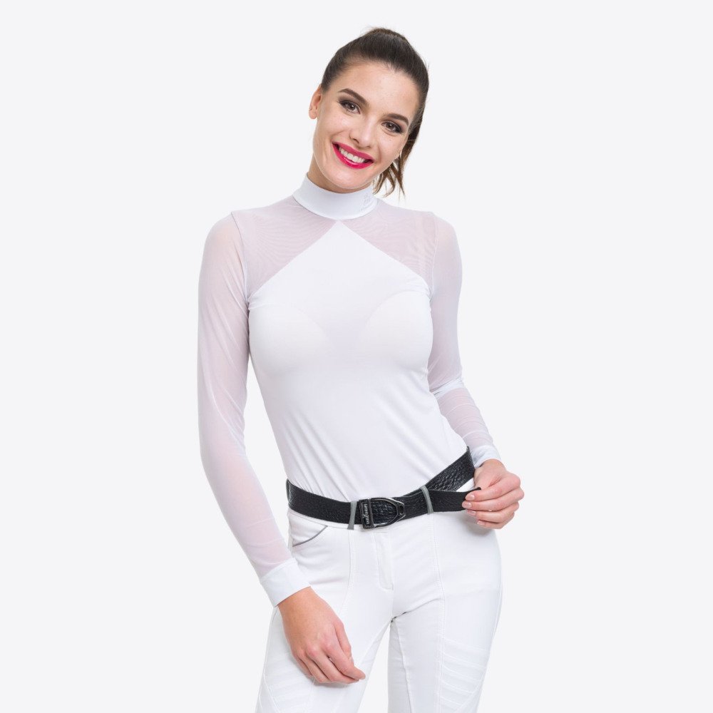Cavalliera Riding Show Shirt MARIELLE long for Equestrian Women