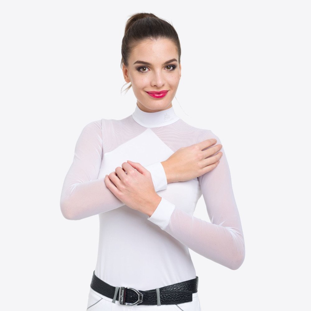 Cavalliera Riding Show Shirt MARIELLE long for Equestrian Women