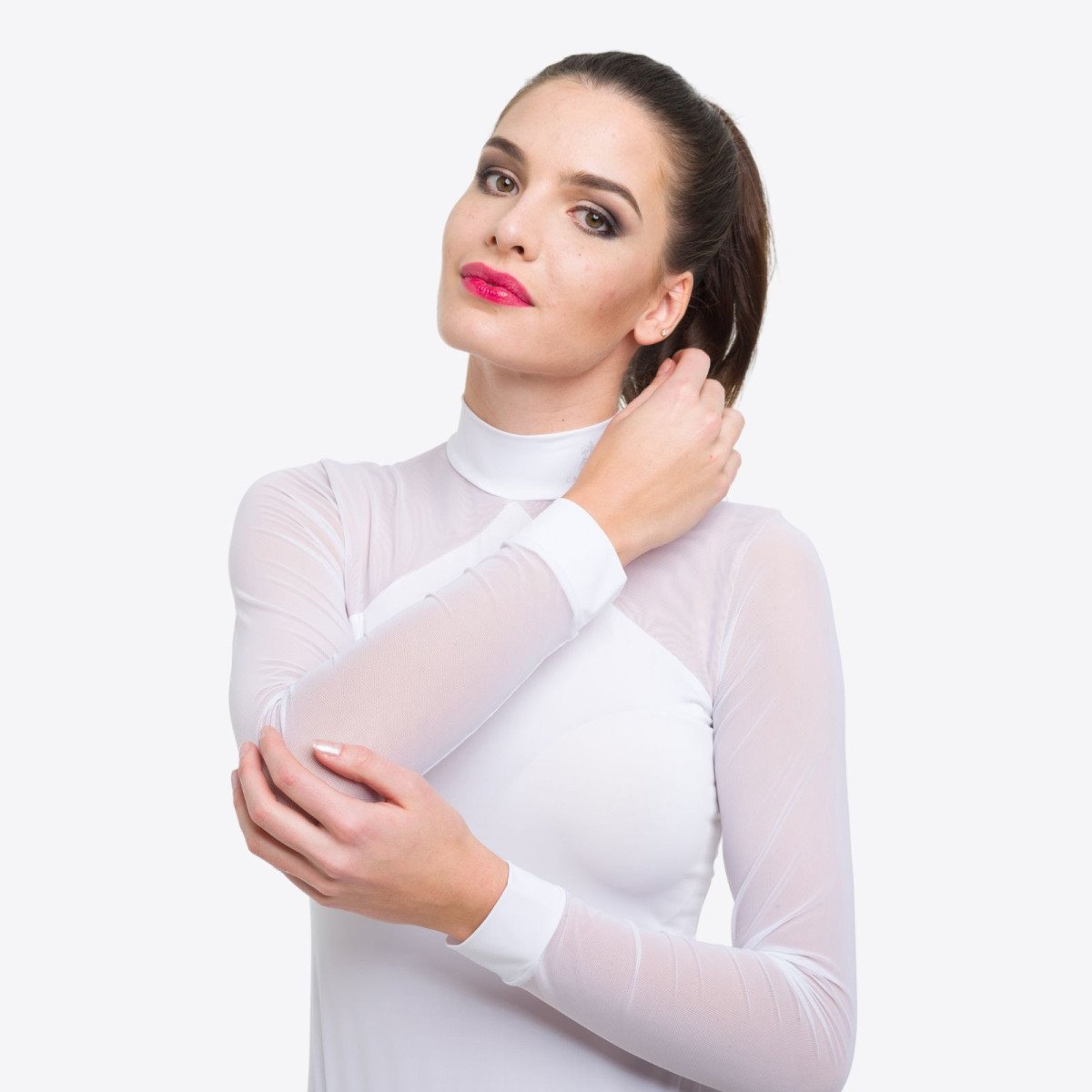 Cavalliera Riding Show Shirt MARIELLE long for Equestrian Women