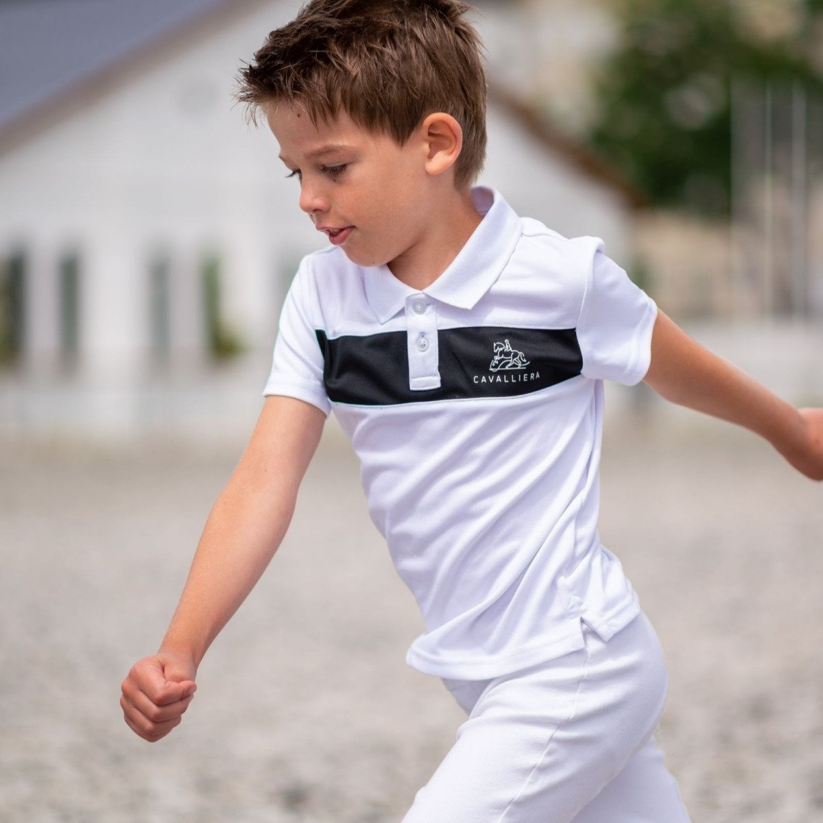 Cavalliera Riding Show Shirt Boy LOGAN KIDS Equestrian Show Apparel