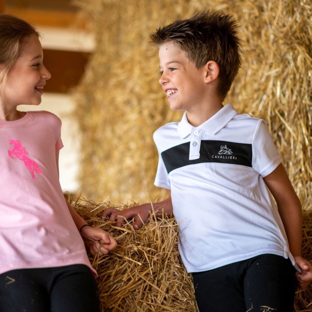 Cavalliera Riding Show Shirt Boy LOGAN KIDS Equestrian Show Apparel