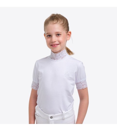 Turniershirt LACY KIDS  - Kurzarm, Technische Turnierbekledung